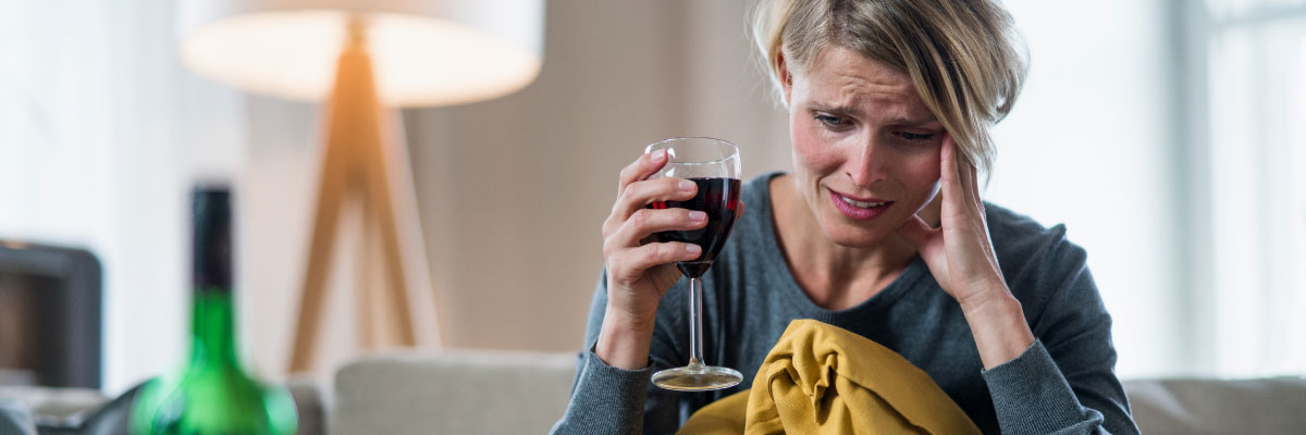 Drinking alcohol with head pain | Brazos Place